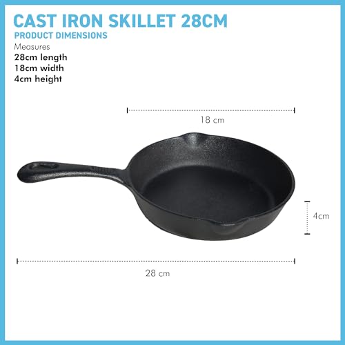 Cast Iron 6.5 Inch Tarte Tatin Skillet | Oven Safe | Indoor & Outdoor Use | Grill Pan | Stove Top - Image 5