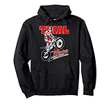 Esta sudadera con capucha de trial es perfecta para todos los niños y niñas grandes y pequeños y para los aficionados al trial en moto y a las habilidades en moto.