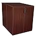 Romig Legacy Stand Up Back to Back Storage Cabinet/Desk- Mahogany