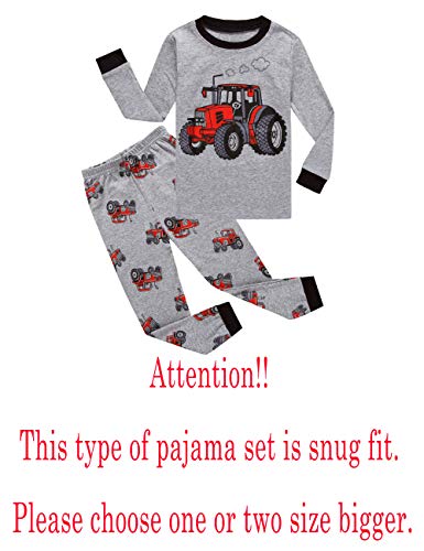 Family Feeling Little Big Boy Pajamas Sets 100% Cotton Pjs Kids Jammies2