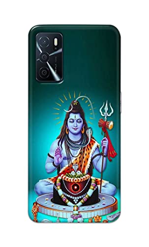 Image of Printed Hard Back Cover Case for Oppo A16 | Oppo A16s Back Cover (Lord Shiva) -1803