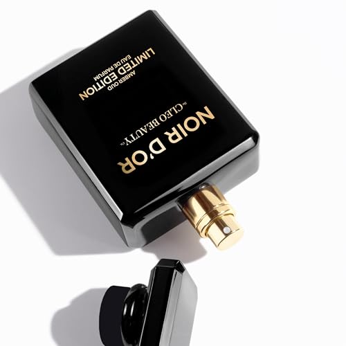 Image of TheCLEOBEAUTYCo. Noir D'Or Amber Oud Limited Edition Eau De Parfum for Men & Women, Long Lasting Luxury Perfume, Oriental Woody Fragrance with Citrus, Floral & Oud Notes, Premium Gift Perfume, 50 ml