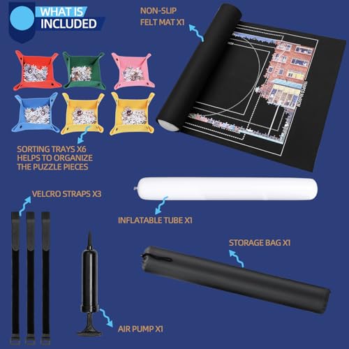 Lwoeo 2000-B Jigsaw Puzzle Mat Roll Up thumb #3