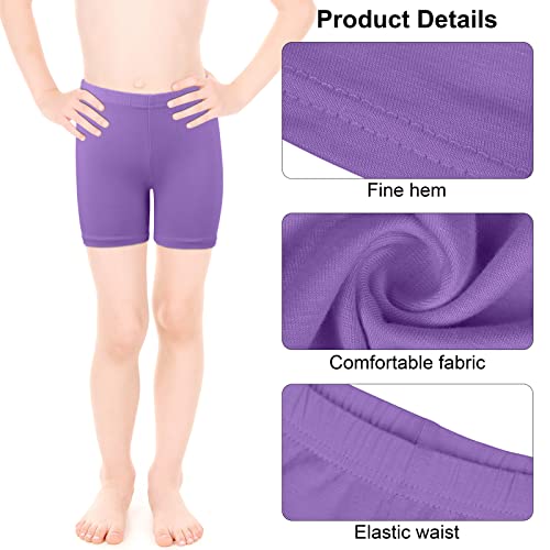 Resinta 8 Pack Toddlers Girls Shorts Dance Shorts Bike Short Breathable And Safety 8 Color #TOP2