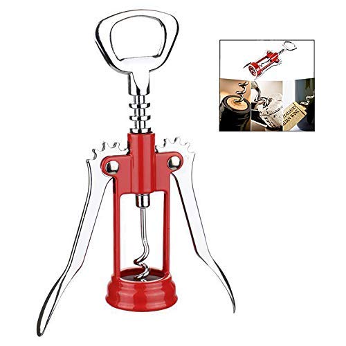 Multifunctional Corkscrew Red Wine Beer Bottle Opener Wing Corkscrew - Image 3