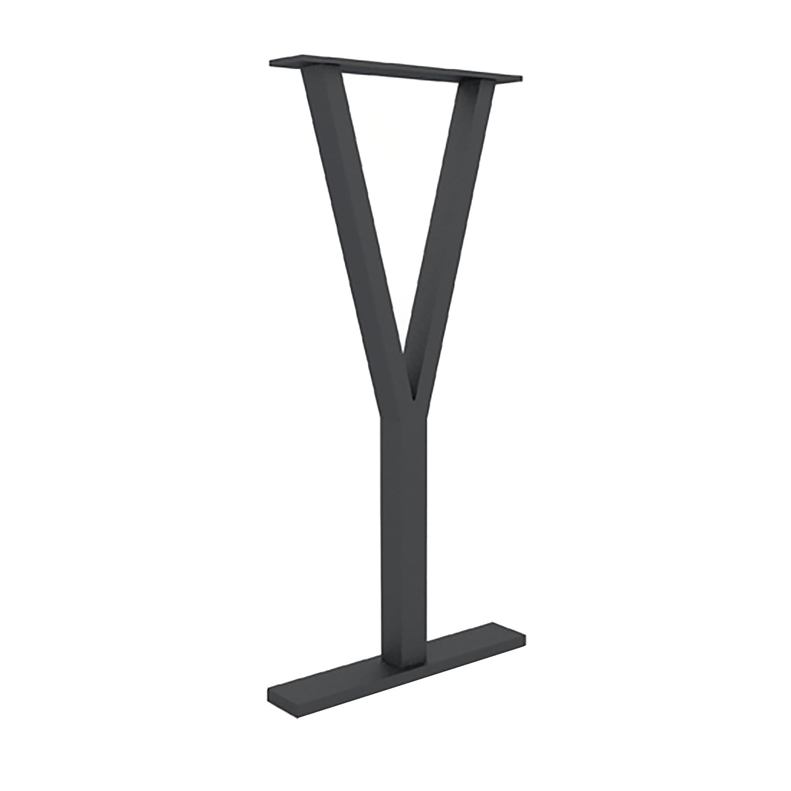 Kfgisd Black Diy Furniture Dining Legs, Easy Assembly, Furniture Legs For Home, Kitchen, With Mounting Screws ，Metal Furniture Legs(,45 * 100Cm/17.7 * 39.4In)