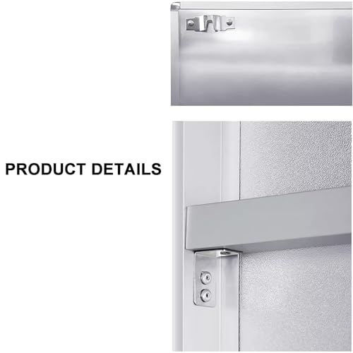 Vitrina de pared para cigarrillos expositor para tiendas con empujadores aluminio 5