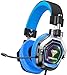 BENGOO Gaming Headset with 7.1 Surround Sound for PC PS4 PS5 Xbox one Controller - Purple