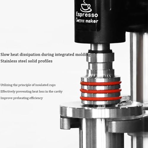 Macchina per caffè espresso manuale, 16 bar, con manometro, per esterni, casa, caffè, caffè espresso e cappuccino