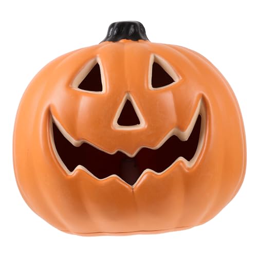 NUOBESTY 1pc Led Pumpkin Lamp Halloween Decorative Light Lamp for Parties Bars Home Decor Create Festive Atmosphere Chic Design for Halloween Celebrations