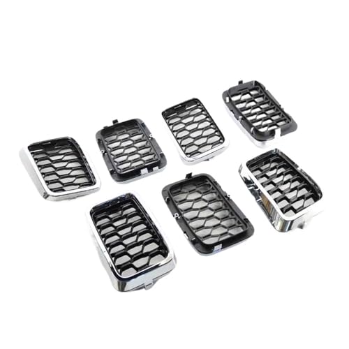 Calandre avant pour Grand Cherokee 2017-2021 : garniture chromée élégante et premium