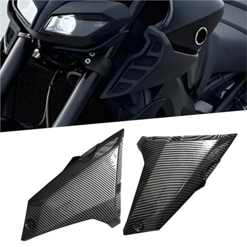 Couvercle d'admission en fibre de carbone véritable pour carénage de moto Y-AMAHA MT-09