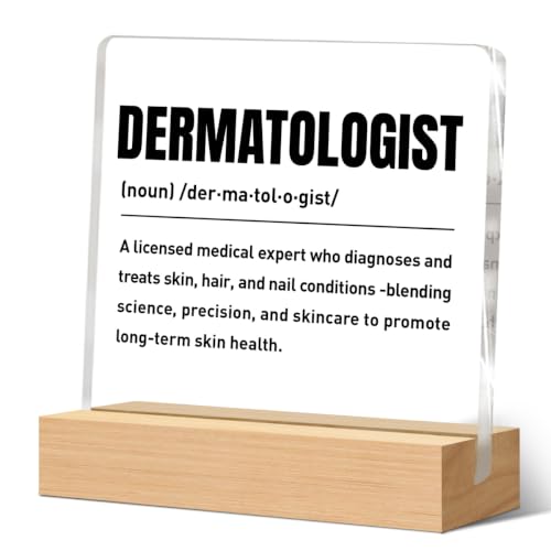 Dermatologist Acrylic Desk Sign