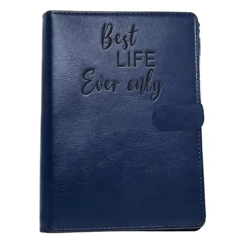 Organisateur en faux cuir bleu marine de haute qualité pour fournitures des témoins Jéhovah.