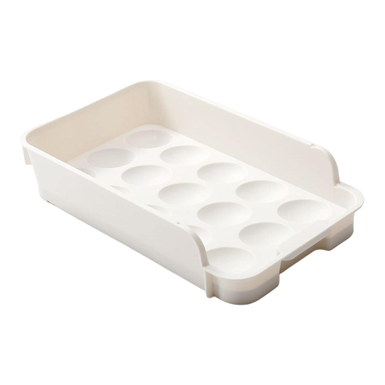 Merishopp Egg Holder Egg Storage Box Storage Display Rack for Cabinet-image-8