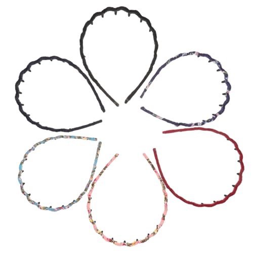OATIPHO 6 Piezas Diademas de Plástico para Mujer Accesorios de Moda y para Ocasión