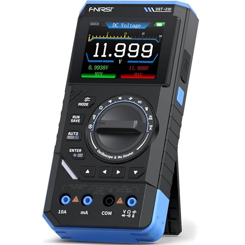 DST-210 3IN1 Digital Multimeter Oscilloscope Signal Source 19999 Counts 10MHz/1MHz Portable Electrician Tools(DST-210)