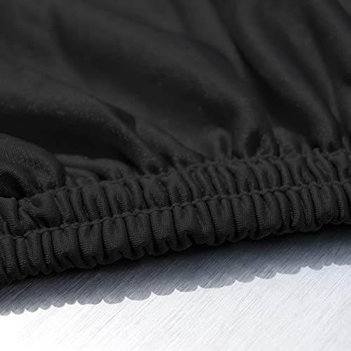 Image of Budge Indoor Stretch Corvette Car Cover, Luxury Indoor Protection, Soft Inner Lining, Breathable, Dustproof, Car Cover fits 1968 to 1982 Chevrolet Corvettes, Black