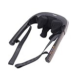 THRIVE(スライヴ) ネックマッサージャー つかみもみ (充電・交流両用、ヒーター機能搭載) 「通販限定モデル」 ブラウン MD-447BR