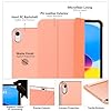 MoKo-for-iPad-10th-Generation-Case-2022-Slim-Stand-Hard-PC-Translucent-Back-Shell-Smart-Cover-Case-for-iPad-10th-Gen-109-inch-2022-Support-Touch-ID-Auto-WakeSleep MoKo for iPad 10th Generation Case 2022, Slim Stand Hard PC Translucent Back Shell Smart Cover Case for iPad 10th Gen 10.9 inch 2022, Support Touch ID, Auto Wake/Sleep