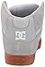 DC Men's Pure High Top Wc Skate Shoes Casual Sneakers, Grey/Gum, 12