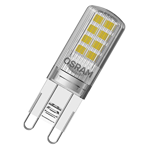 Osram LED Pin Lampe mit G9 Sockel, Warmweiss (2700 K), 2,6 W, Ersatz für herkömmliche 30W-Lampe – Ansicht 1