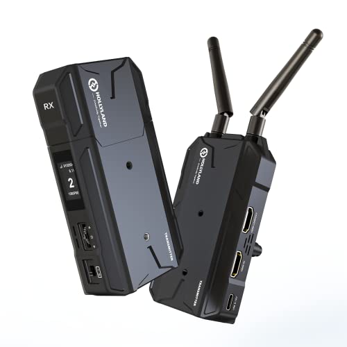 Hollyland Mars 300 Pro Wireless Video Transmitter Receiver 300Ft 5Ghz Dual Hdmi 80Ms Latency App Monitoring Wireless Video Transmission System For Camera Filmmaking Video Production (Enhanced) #TOP16