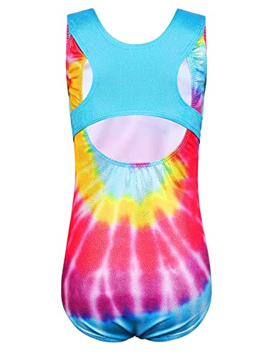XFGIRLS Gymnastics Leotards for Girls Glitter Dancewear with Matching Shorts Set3