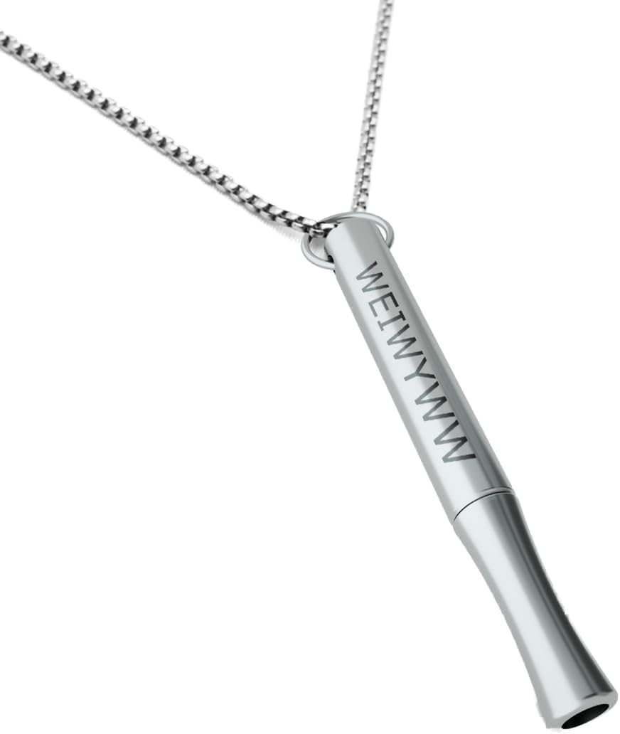 Positive Thinking Breathing Necklace, Focus...