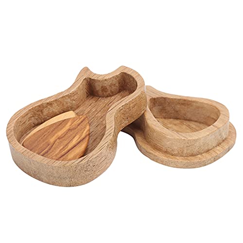 Eulbevoli Guitar Pick Holder Case, Guitar Pick Holder Matériau en Bois de Haute qualité pour l’anniversaire de Noël pour… - Les Beatles, Paul McCartney, John Lennon, RIngo Starr, George Harrison Eulbevoli Guitar Pick Holder Case, Guitar Pick Holder Matériau en Bois de Haute qualité pour l'anniversaire de Noël pour…