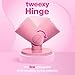 tweexy Hinge Untippable Vinyl Weeding Scrap Collector | IntelliStick Anti-Spill Airlock Suction Weeding Vinyl | HTV Crafting Adhesive Paper Sheet Holder | Weeding Tools for Vinyl