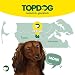 Topdog Hähnchenbrustfilet für Hunde 10x 80g - Hühnerstreifen - 100% natürlich ohne Zusatzstoffe - Schonend luftgetrocknet & fettarm - Idealer Kausnack für Hunde Aller Größen und Altersstufen