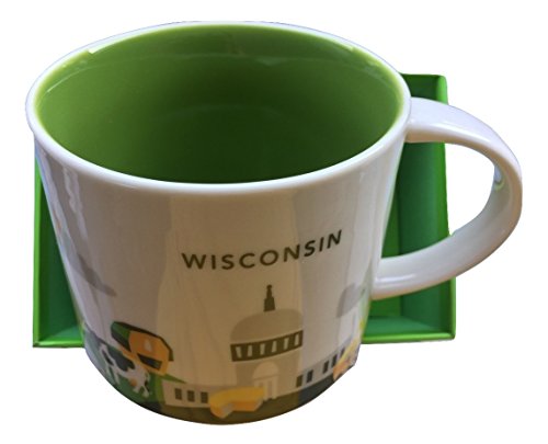 Starbucks Wisconsin Mug You Are Here Collection miniatura 3