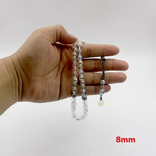 ALBASHAN Tasbih white crystal muslim bangles islamic prayer bead store Ramadan arabic jewellery turkish fashion style accessories misbaha