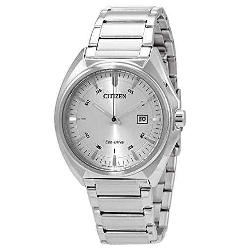 Citizen Eco-Drive Hybrid Silver Dial Mens Watch AW1570-87A [���s�A���i]