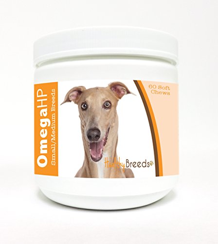Healthy Breeds Italian Greyhound Omega HP Fatty Acid Skin and Coa...