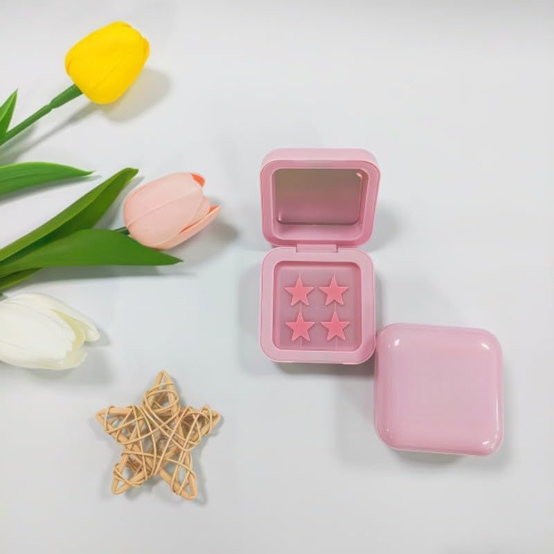 Pink Star Patches, DWUENT 32 Pcs Star-Shaped Hydrocolloid Pimple Patches in Pink Box - Image 4