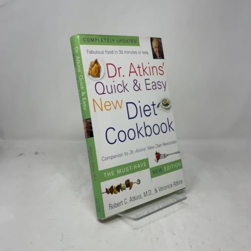 Cover of Dr. Atkins' Quick & Easy New Diet Cookbook: Companion to Dr. Atkins' New Diet Revolution