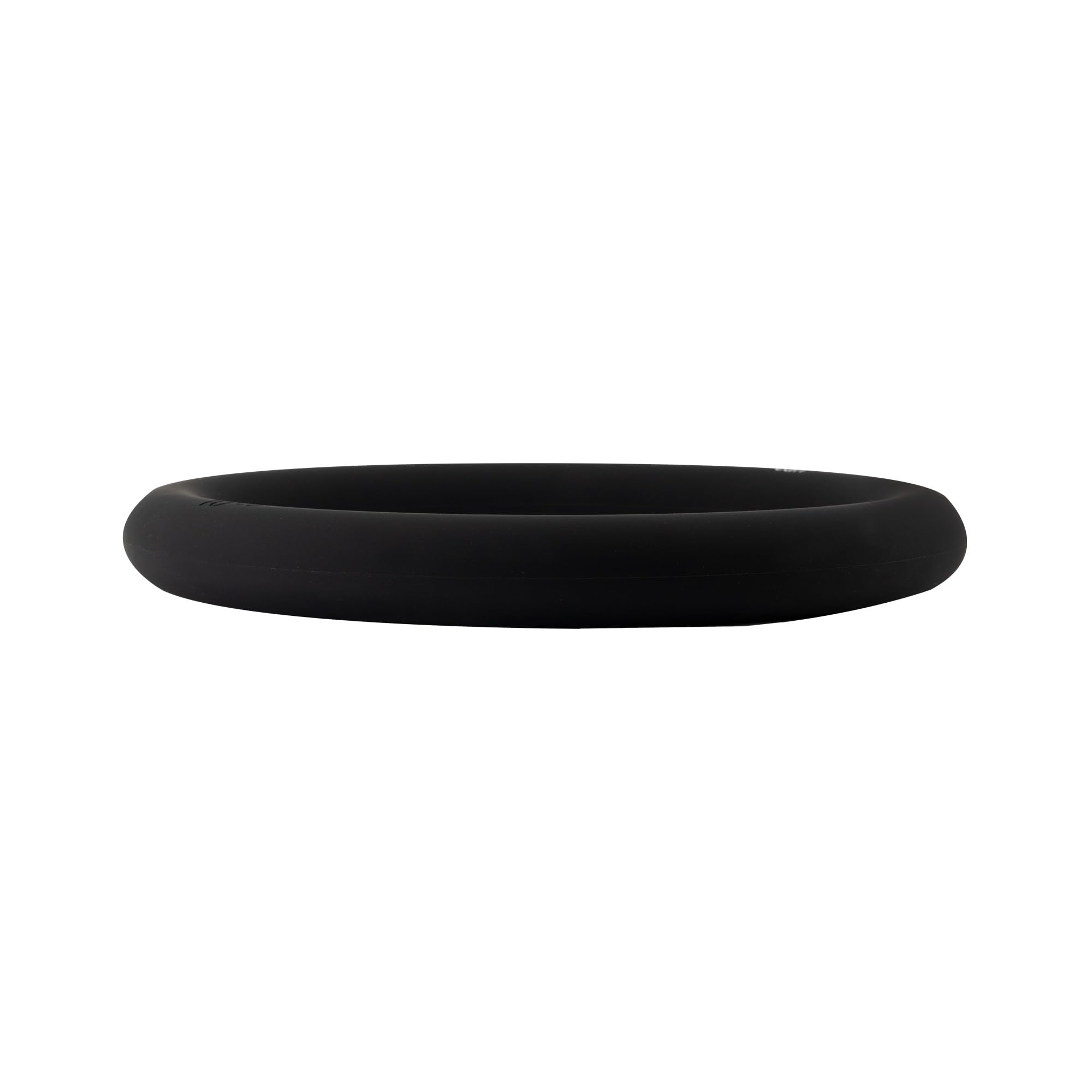 U can Gewichtsringe aus Silikon für Training, Widerstandsringe für Yoga, Pilates und Fitness, strafft Arme, Beine und Bauch, kompaktes Zubehör für Zuhause oder Fitnessstudio (Schwarz, 4,5 kg)