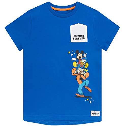 Disney Boys Mickey Mouse T-Shirt Pack Of 2 Multicolored 8 #TOP1