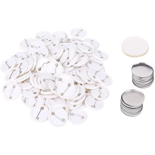 ルボナリエ 缶バッジメーカー 缶バッジマシーン 缶バッジ 32mm パーツセット かんばっじ ボタンバッジ 丸型 手作り パーツ 安全ピン 手作り素材