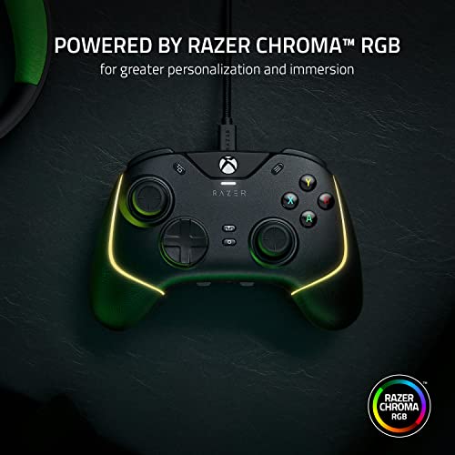 Razer Wolverine V2 Chroma Wired Gaming Pro Controller for Xbox Series X|S, Xbox One, PC: RGB Lighting - Remappable… - Image 3