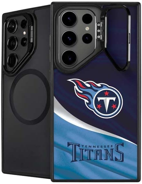 Skinit Kickstand Phone Case Compatible with Galaxy S25 Ultra - Officially Licensed NFL Tennessee Titans Design