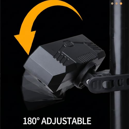 Feu arrière de vélo sans fil multimode télécommandé avec clignotants étanches - 7