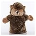 XIAOZSM Juguetes de peluche 25 cm Animal Marioneta de mano erizo Juguetes de peluche Bebé Educativo Marionetas de mano Dibujos animados Pretender contar historia muñeca para niños niños