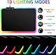 Gaming-Tastatur, Maus-Pad-Set, 3-in-1, Regenbogen-Hintergrundbeleuchtung, blauer Schalter, mechanische Tastatur, 16000 DPI RGB ultraleicht Gaming-Maus + 10 RGB-Mauspads mit Hintergrundbeleuchtung