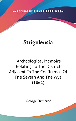 Strigulensia: Archeological Memoirs Relating To The District Adjacent To The Confluence Of The Severn And The Wye (1861)