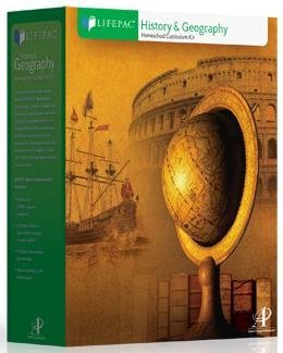 Spiral-bound Lifepac History & Geography Grade 12 Government & Economics Book