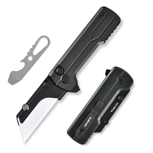 Image of OKNIFE U1 Ultra Pocket Folding Utility Knife, Ceramic Blade, O-Aluminum