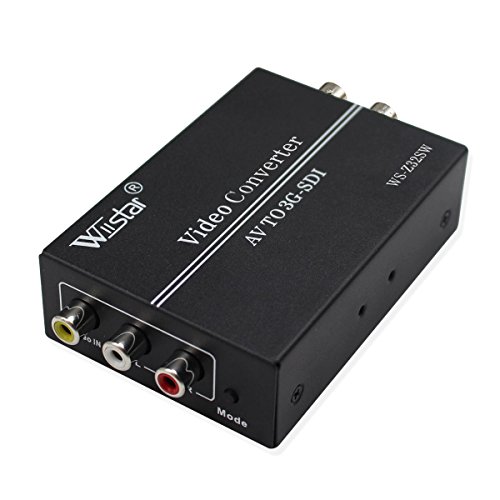 Wiistar Av Cvbs To 3G-Sdi Audio Video Converter Support 1080P For Crt Hdtv To Camera #TOP2